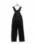 LEE（リー）の古着「ライトウェイトオーバーオール」｜ブラック