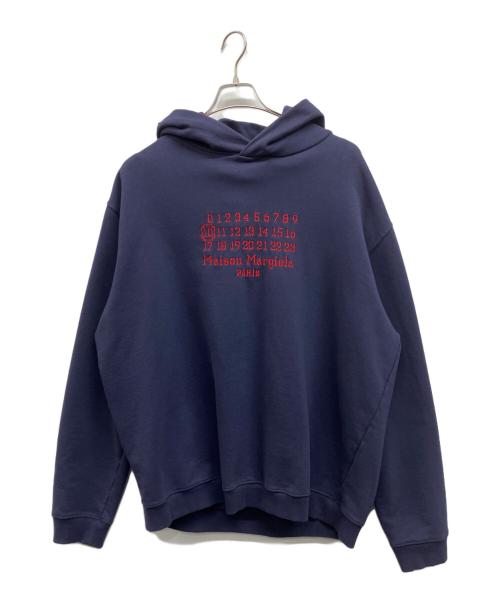 Maison Margiela（メゾンマルジェラ）Maison Margiela (メゾンマルジェラ) プルオーバーパーカー ネイビー サイズ:48の古着・服飾アイテム