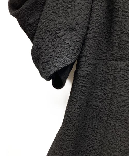 Snidel（スナイデル）Snidel (スナイデル) オフショルシアーレイヤードデザインワンピ ブラック サイズ:1の古着・服飾アイテム