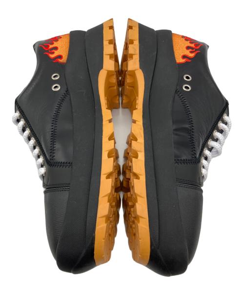 TENDER PERSON（テンダ―パーソン）TENDER PERSON (テンダ―パーソン) LEATHER CHUNKY SNEAKER ブラック サイズ:27の古着・服飾アイテム