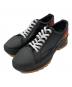 TENDER PERSON（テンダ―パーソン）の古着「LEATHER CHUNKY SNEAKER」｜ブラック