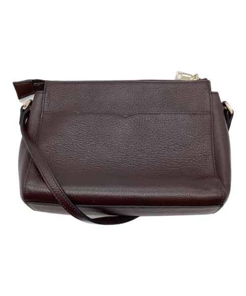 LOWELL（ロウェル）LOWELL (ロウェル) Flame/レザーショルダーBAG ブラウンの古着・服飾アイテム