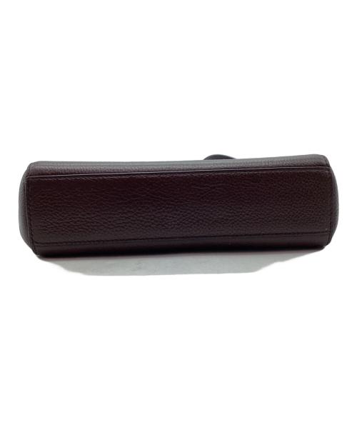 LOWELL（ロウェル）LOWELL (ロウェル) Flame/レザーショルダーBAG ブラウンの古着・服飾アイテム