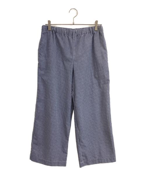 COMME des GARCONS COMME des GARCONS（コムデギャルソン コムデギャルソン）COMME des GARCONS COMME des GARCONS (コムデギャルソン コムデギャルソン) ギンガムチェックパンツ ネイビー サイズ:SSの古着・服飾アイテム