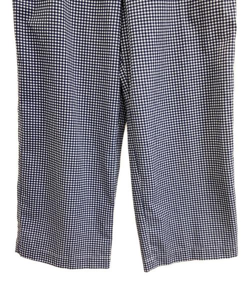 COMME des GARCONS COMME des GARCONS（コムデギャルソン コムデギャルソン）COMME des GARCONS COMME des GARCONS (コムデギャルソン コムデギャルソン) ギンガムチェックパンツ ネイビー サイズ:SSの古着・服飾アイテム