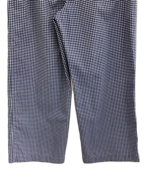 COMME des GARCONS COMME des GARCONS（コムデギャルソン コムデギャルソン）COMME des GARCONS COMME des GARCONS (コムデギャルソン コムデギャルソン) ギンガムチェックパンツ ネイビー サイズ:SSの古着・服飾アイテム