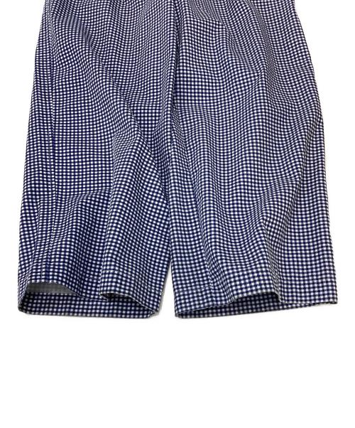 COMME des GARCONS COMME des GARCONS（コムデギャルソン コムデギャルソン）COMME des GARCONS COMME des GARCONS (コムデギャルソン コムデギャルソン) ギンガムチェックパンツ ネイビー サイズ:SSの古着・服飾アイテム