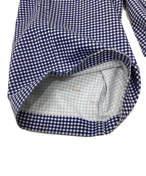COMME des GARCONS COMME des GARCONS（コムデギャルソン コムデギャルソン）COMME des GARCONS COMME des GARCONS (コムデギャルソン コムデギャルソン) ギンガムチェックパンツ ネイビー サイズ:SSの古着・服飾アイテム