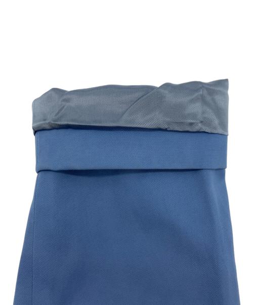 UNITED ARROWS（ユナイテッドアローズ）UNITED ARROWS (ユナイテッドアローズ) OLMETEX T/Cツイル バルカラーコート スカイブルー サイズ:Sの古着・服飾アイテム