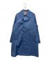 UNITED ARROWS（ユナイテッドアローズ）の古着「OLMETEX T/Cツイル バルカラーコート」｜スカイブルー
