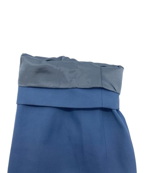 UNITED ARROWS（ユナイテッドアローズ）UNITED ARROWS (ユナイテッドアローズ) OLMETEX T/Cツイル バルカラーコート スカイブルー サイズ:Sの古着・服飾アイテム
