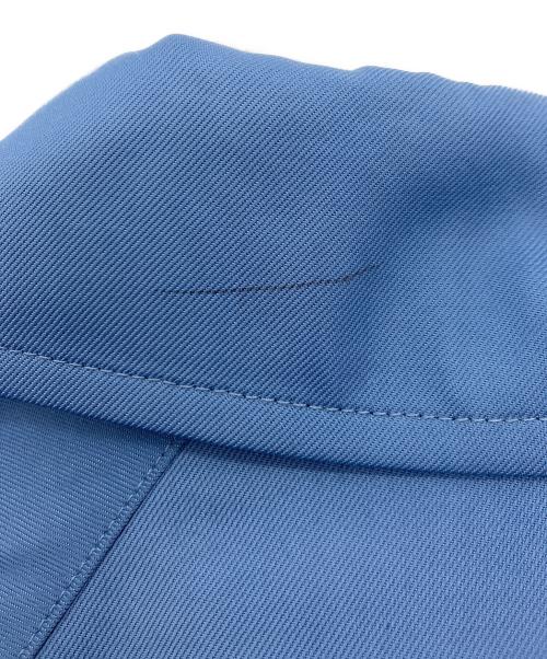 UNITED ARROWS（ユナイテッドアローズ）UNITED ARROWS (ユナイテッドアローズ) OLMETEX T/Cツイル バルカラーコート スカイブルー サイズ:Sの古着・服飾アイテム
