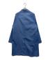 UNITED ARROWS (ユナイテッドアローズ) OLMETEX T/Cツイル バルカラーコート スカイブルー サイズ:S：2500円