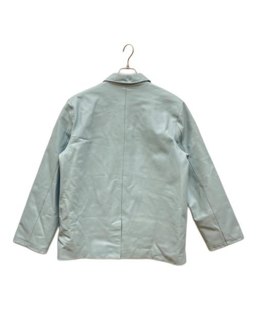 ARTE（アルテ）ARTE (アルテ) レザーコート スカイブルー サイズ:Lの古着・服飾アイテム