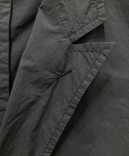UNITED ARROWS（ユナイテッドアローズ）UNITED ARROWS (ユナイテッドアローズ) ダントツ撥水 オーディナリー ナイロン ４ボタン ダブル ジャケット グレー サイズ:Ｌの古着・服飾アイテム