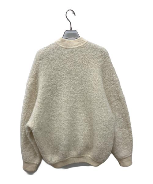 23区（ニジュウサンク）23区 (ニジュウサンク) ボア アウター　ボアジャケット アイボリー サイズ:38の古着・服飾アイテム