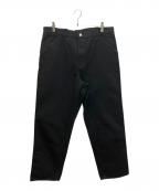 Carhartt WIPカーハート ワークインプログレス）の古着「SINGLE KNEE PANT」｜ブラック