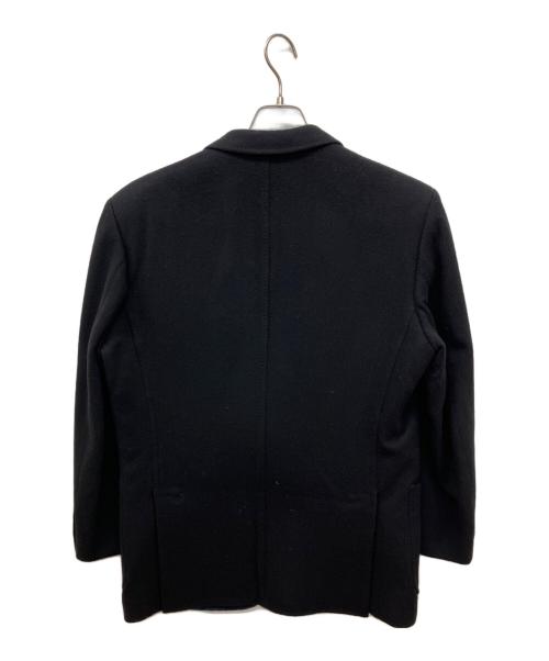 LANVIN（ランバン）LANVIN (ランバン) ウールカシミヤ3Bジャケット ブラック サイズ:Ｓの古着・服飾アイテム