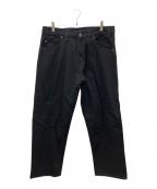 PRISON BLUESプリズンブルース）の古着「デニムパンツ」｜ブラック