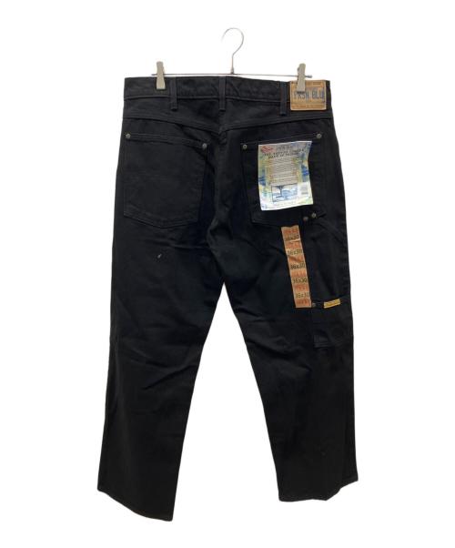 PRISON BLUES（プリズンブルース）PRISON BLUES (プリズンブルース) デニムパンツ ブラック サイズ:36の古着・服飾アイテム