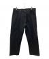 PRISON BLUES（プリズンブルース）の古着「デニムパンツ」｜ブラック