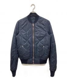 RICK OWENS（リックオウエンス）の古着「CROPPED FLIGHT JACKET(クロップフライトジャケット)」｜ダークブルー