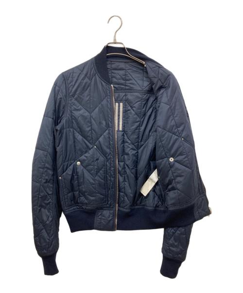 RICK OWENS（リックオウエンス）RICK OWENS (リックオウエンス) CROPPED FLIGHT JACKET(クロップフライトジャケット) ダークブルー サイズ:IT46の古着・服飾アイテム