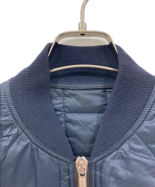 RICK OWENS（リックオウエンス）RICK OWENS (リックオウエンス) CROPPED FLIGHT JACKET(クロップフライトジャケット) ダークブルー サイズ:IT46の古着・服飾アイテム