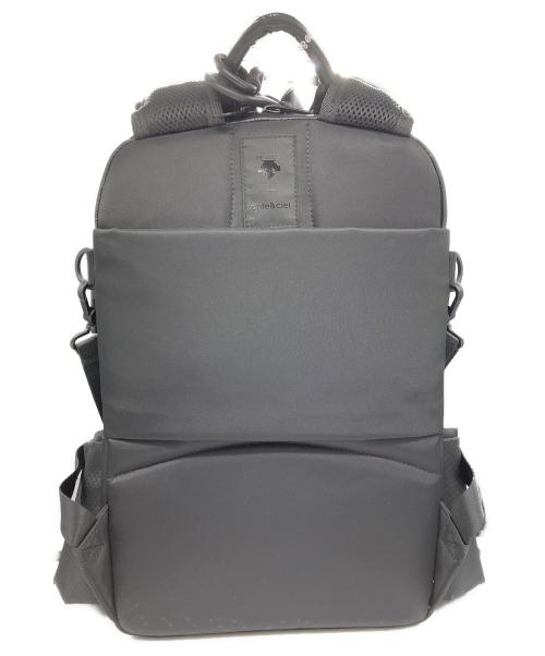 DESCENTE ALLTERRAIN（デザイント オルテライン）DESCENTE ALLTERRAIN (デザイント オルテライン) Cote&Ciel (コートエシエル) リュック ブラックの古着・服飾アイテム