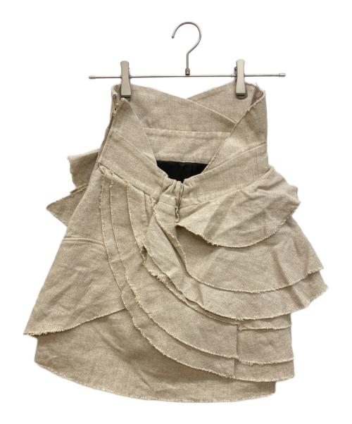 TEECHI（ティーチ）TEECHI (ティーチ) コンタースカートパンツ ベージュ サイズ:34 未使用品の古着・服飾アイテム