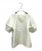 LItenリテン）の古着「グログランキャンディブラウス」｜オフホワイト