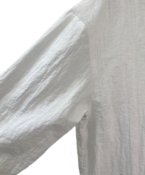 YORI（ヨリ）YORI (ヨリ) シアーラガーブラウス ホワイト サイズ:Freeの古着・服飾アイテム