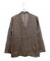 Whim Gazette (ウィムガゼット) ラミーダブルジャケット ブラウン サイズ:F：10000円