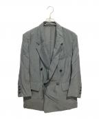 CURRENTAGEカレンテージ）の古着「ダブルジャケット」｜グレー
