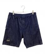 F.C.R.B.エフシーレアルブリストル）の古着「VENTILATION SHORTS」｜インディゴ
