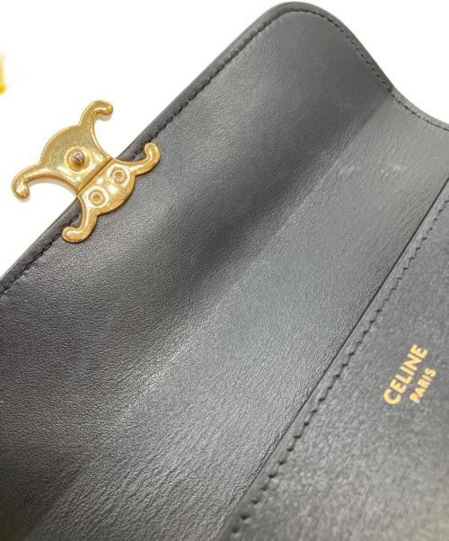 CELINE（セリーヌ）CELINE (セリーヌ) 長財布 ブラックの古着・服飾アイテム