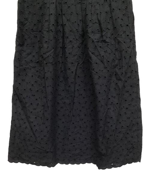 Comptoir des Cotonniers（コントワー・デ・コトニエ）Comptoir des Cotonniers (コントワー・デ・コトニエ) コットンエンブロイダリーワンピース ブラック サイズ:L 未使用品の古着・服飾アイテム