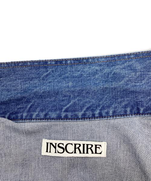 INSCRIRE（アンスクリア）INSCRIRE (アンスクリア) デニムジャケット インディゴ サイズ:36の古着・服飾アイテム