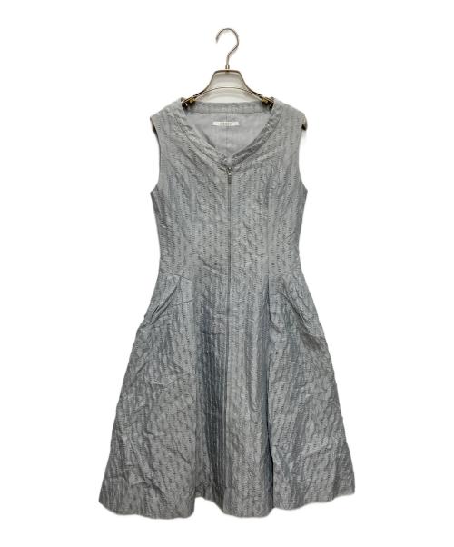 FOXEY（フォクシー）FOXEY (フォクシー) ダイアモンドダストノースリーブワンピース スカイブルー サイズ:38の古着・服飾アイテム