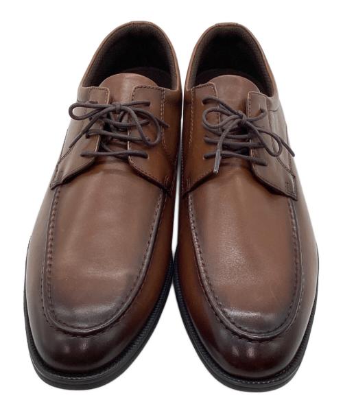 TEXCY LUXE（テクシーリュクス）TEXCY LUXE (テクシーリュクス) Uチップシューズ ブラウン サイズ:28の古着・服飾アイテム