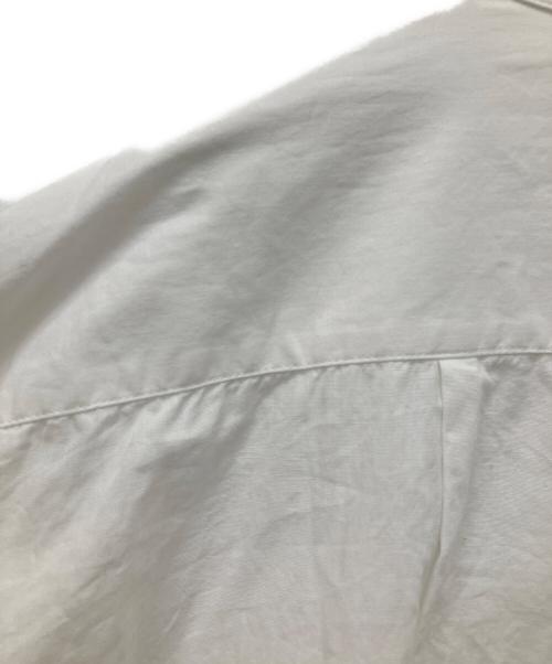 SEEALL（シーオール）SEEALL (シーオール) EXTRAOVER BAND COLLAR SHIRTS ホワイト サイズ:44の古着・服飾アイテム