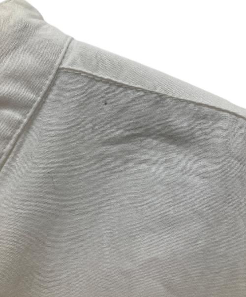 SEEALL（シーオール）SEEALL (シーオール) EXTRAOVER BAND COLLAR SHIRTS ホワイト サイズ:44の古着・服飾アイテム