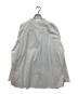 SEEALL (シーオール) EXTRAOVER BAND COLLAR SHIRTS ホワイト サイズ:44：5000円