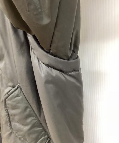 Enchainement（アンシェヌマン）Enchainement (アンシェヌマン) 中綿ジャケット　MA-1ジャケット　フライトジャケット ブラック サイズ:Fの古着・服飾アイテム