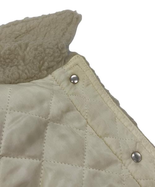 MM6 Maison Margiela（エムエムシックスメゾンマルジェラ）MM6 Maison Margiela (エムエムシックスメゾンマルジェラ) ボアジャケット ベージュ サイズ:42の古着・服飾アイテム