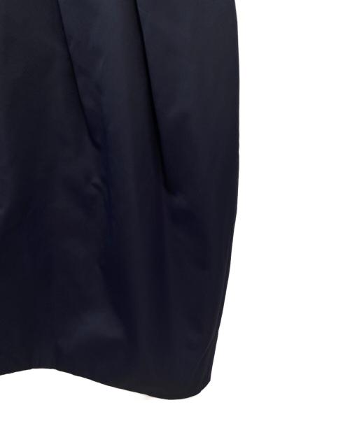 ENFOLD（エンフォルド）ENFOLD (エンフォルド) ヘビー サテン ペタル スカート ネイビー サイズ:36の古着・服飾アイテム