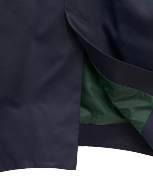 ENFOLD（エンフォルド）ENFOLD (エンフォルド) ヘビー サテン ペタル スカート ネイビー サイズ:36の古着・服飾アイテム