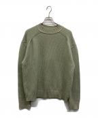 JIL SANDER+ジルサンダープラス）の古着「クルーネックニット」｜グリーン