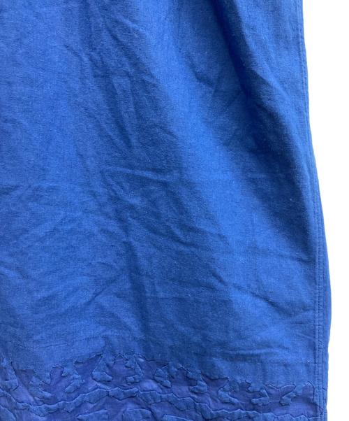 pheeta（フィータ）pheeta (フィータ) オーガニックコットンワンピース ブルー サイズ:Freeの古着・服飾アイテム