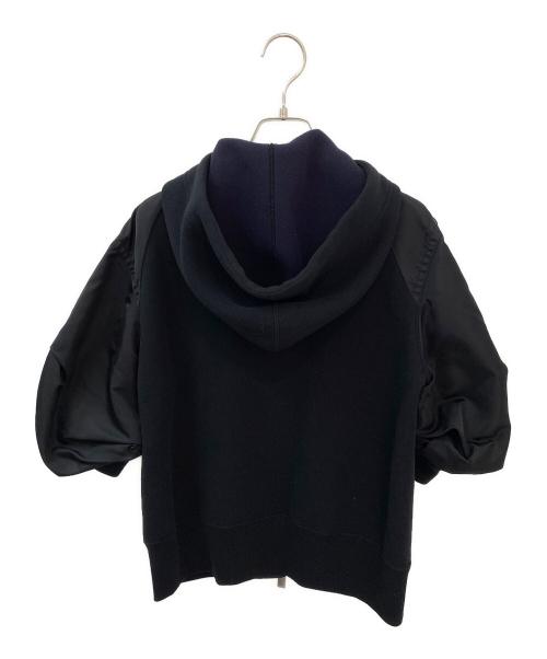 sacai（サカイ）sacai (サカイ) Sponge Sweat Blouson ブラック サイズ:１の古着・服飾アイテム